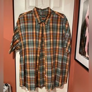 Orvis Plaid Sport Shirt, Size XXL